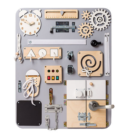Woobiboo Woobiboard - Plús - Grey/Natural