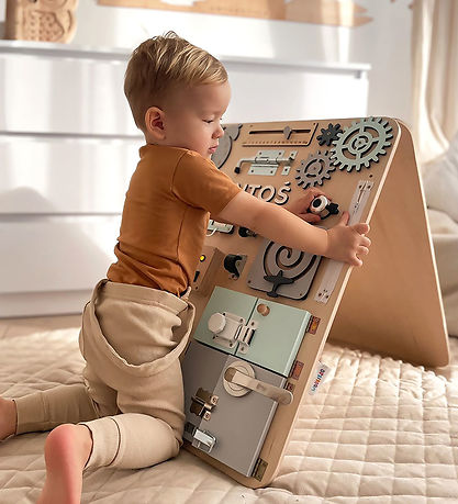 Woobiboo Woobiboard - Plús standandi - Natural/Myntugrænt