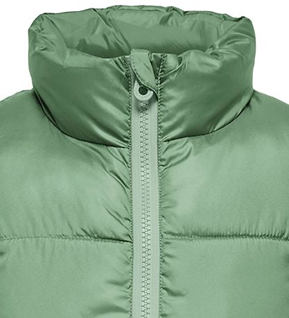 Kids Only Padded Gilet - Reversible - KogNewRicky - Hedge Green/