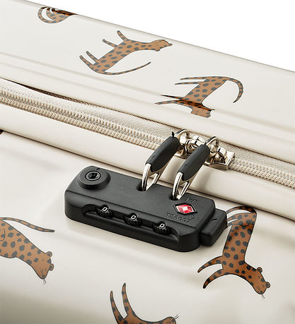 Liewood Cardboard Suitcase - Hardcase - Hollie - Leopard/Sandy