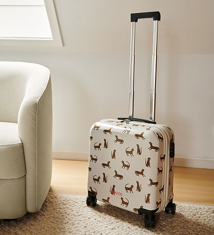 Liewood Cardboard Suitcase - Hardcase - Hollie - Leopard/Sandy