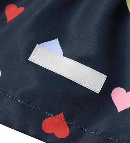 Name It Lightweight Jacket - NmfMaxi - Dark Sapphire w. Hearts
