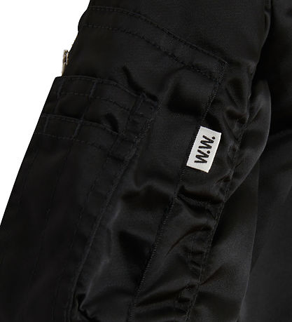 Wood Wood Bomber Jacket - Knox - Black