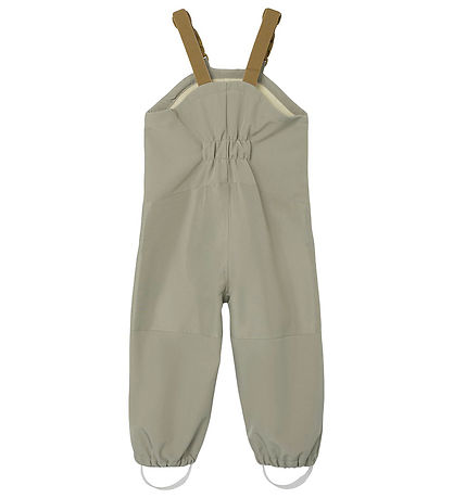 Lil' Atelier Softshell Pants w. Fleece/Suspenders - NmmLaAlfa - 