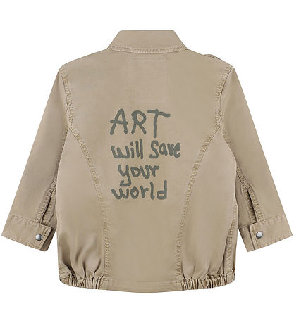 Zadig & Voltaire Jacket - Sand w. Print