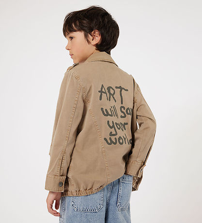 Zadig & Voltaire Jacket - Sand w. Print