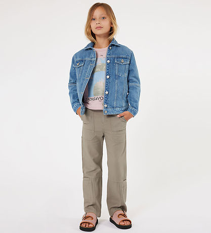 Zadig & Voltaire Jeansjacke - Kasyl - Blau m. Strassstein
