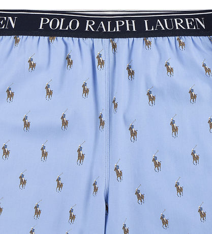 Polo Ralph Lauren Pyjama Set - Elite Blue w. Logos