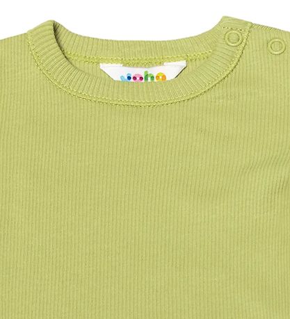 Joha T-Shirt - Rib - Mattgrün
