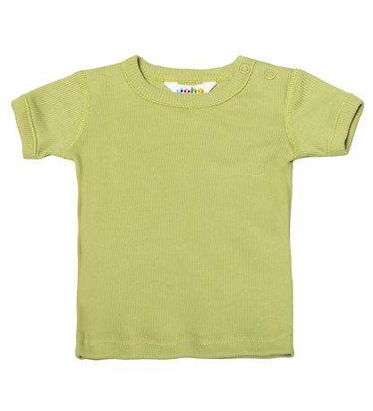 Joha T-Shirt - Rib - Mattgrün