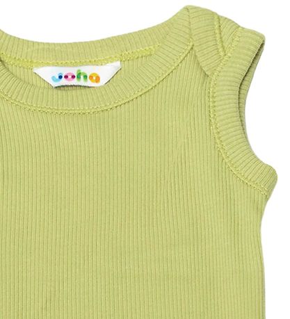 Joha Body ohne Ärmel - Rib - Mattgrün