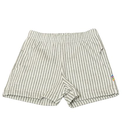 Joha Shorts - Mattgrün/Weißes Stipet