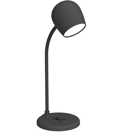 Kreafunk Lamp m. Oplader + luidspreker - Ellie - Zwart