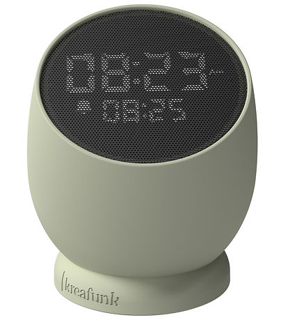 Kreafunk alarm clock - Bell - Dusty Olive