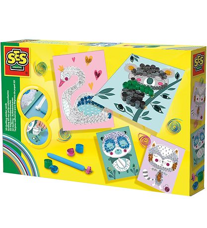 SES Creative 3D Card - Card Quilling