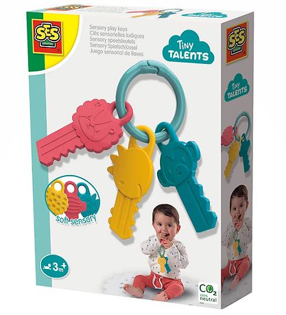 SES Creative Rattle - Activity Keys - Biting And Feeling