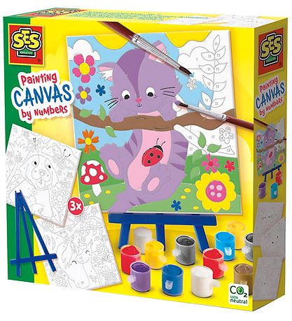 SES Creative Creation Set - Paint By Number - Pets