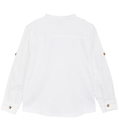 Minymo Skyrta - L/S - Bright White