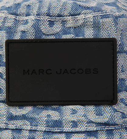 Little Marc Jacobs Bucket Hat - Denim Blue w. Print