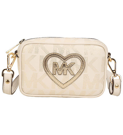 Michael Kors Umhngetasche - Off White/Gold