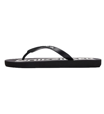 Quiksilver Flip Flops - Java Wordmark - Schwarz/Weiß