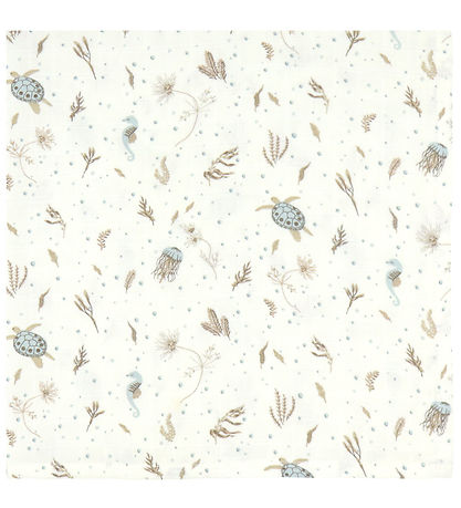 Cam Cam Spucktücher - 72x72 cm - 2er-Pack - Sea Garden