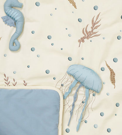 Cam Cam Leikteppi - 80x80 cm - Sea Garden