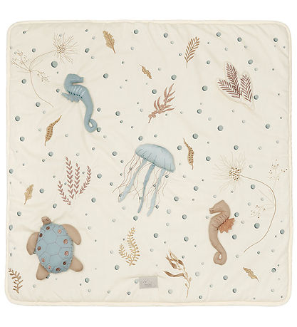 Cam Cam Leikteppi - 80x80 cm - Sea Garden
