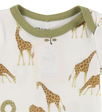 Katvig Sommardräkt - Vit m. Giraff