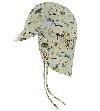 Mikk-Line Swim Hat - Desert Sage w. Insects