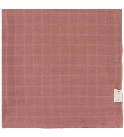 Fabelab Muslin Cloths - 4-Pack - 60x60 cm - Dusty Rose Mix