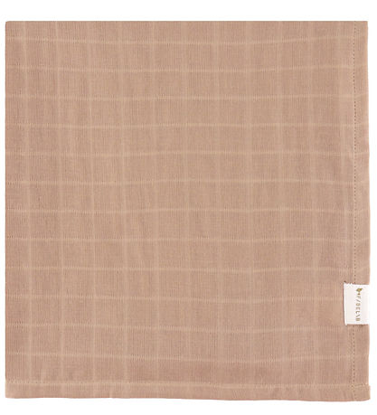 Fabelab Muslin Cloths - 4-Pack - 60x60 cm - Dusty Rose Mix
