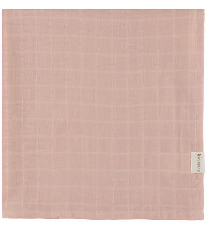 Fabelab Muslin Cloths - 4-Pack - 60x60 cm - Dusty Rose Mix