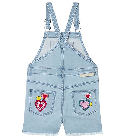 Stella McCartney Kids Overalls - Denim - Light Blue w. Patches