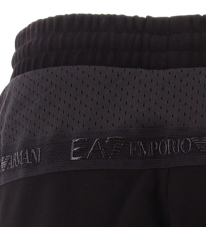 EA7 Sweatpants - Black w. Logo tape
