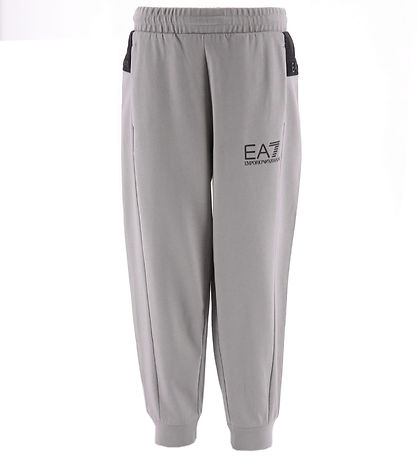 EA7 Sweatpants - Grey/Black w. Logo band