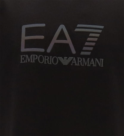 EA7 T-shirt - Black/Multicolour w. Logo