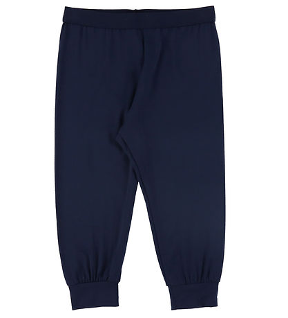 Joha Náttfatasett - Bambus - Off White/Navy M. Reiðhjól