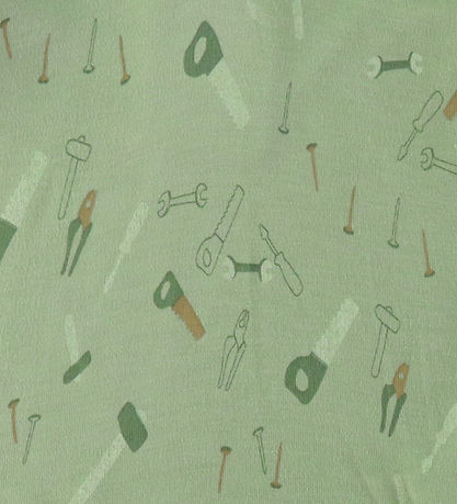Joha Bluse - Bambus - Hellgrün m. Tools