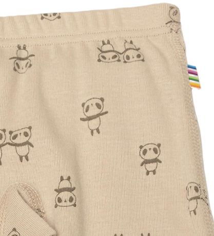 Joha Leggings - Beige w. Panda