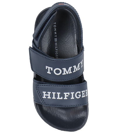 Tommy Hilfiger Flip Flops - Velcro - Navy