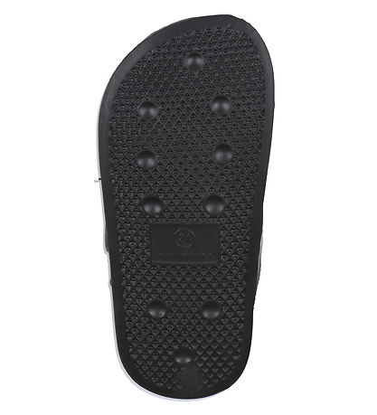Calvin Klein Flip Flops - Velcro - Black w. White