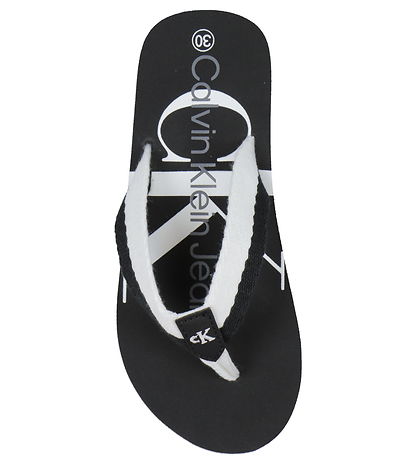 Calvin Klein Flip-Flops - Svart m. Vit