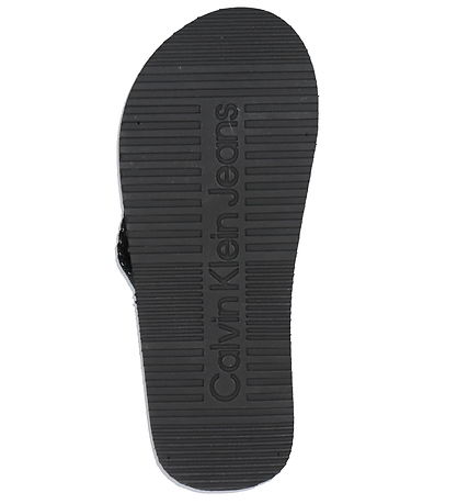 Calvin Klein Flip Flops - Schwarz m. Weiß