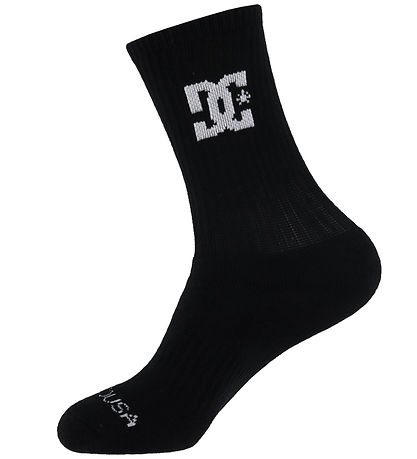 DC Socken - Crew 3er-Pack - Schwarz/Weiß/Grau