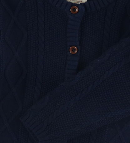 Copenhagen Colors Cardigan - Knitted - Navy