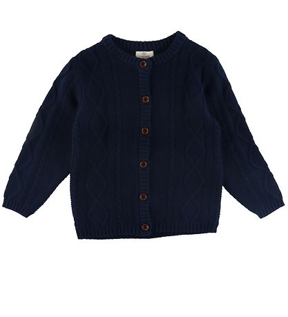 Copenhagen Colors Cardigan - Knitted - Navy