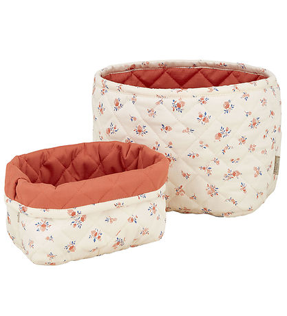 Cam Cam Aufbewahrungskörbe - 2er-Pack - 22x15/24x17 cm - Beeren