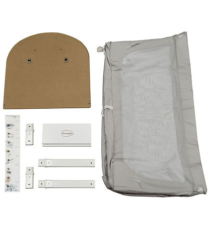 Shnuggle Cot - Conversion kit - 125x66 cm - Dove Grey