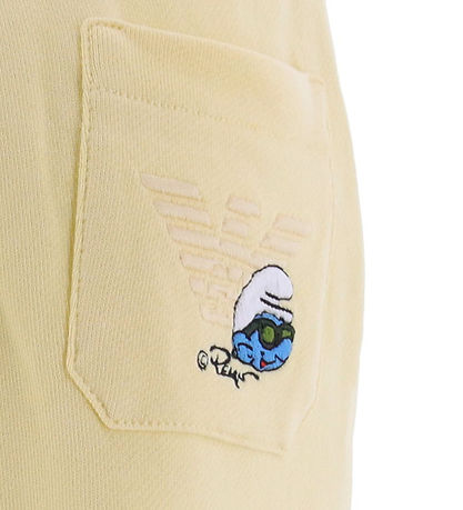 Emporio Armani Sweatpants - Banana w. Smurf